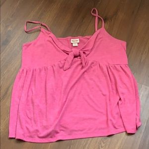 Mossimo front tie tank top